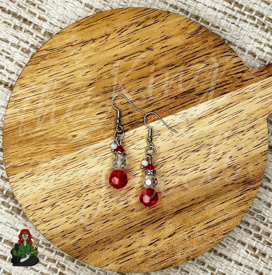 Melissa - Bead Santa Earrings!