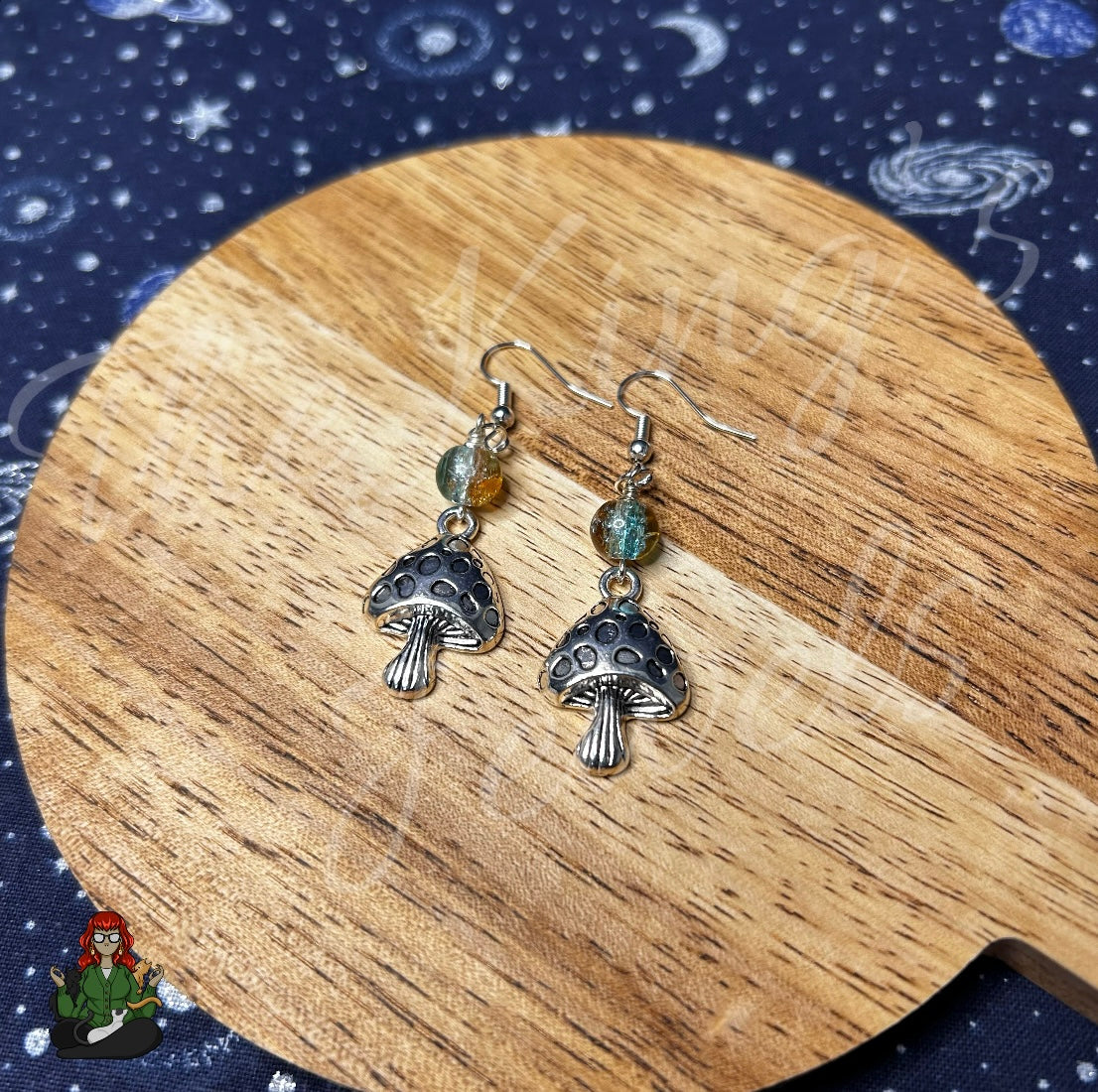 Katie - Mushroom Earrings!