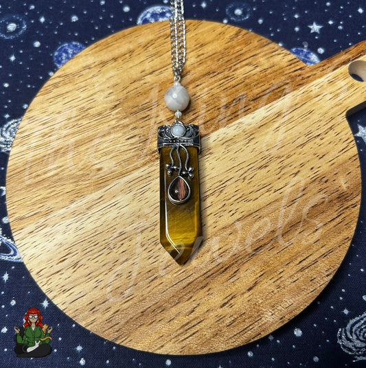 Ella - Tiger's Eye Necklace!