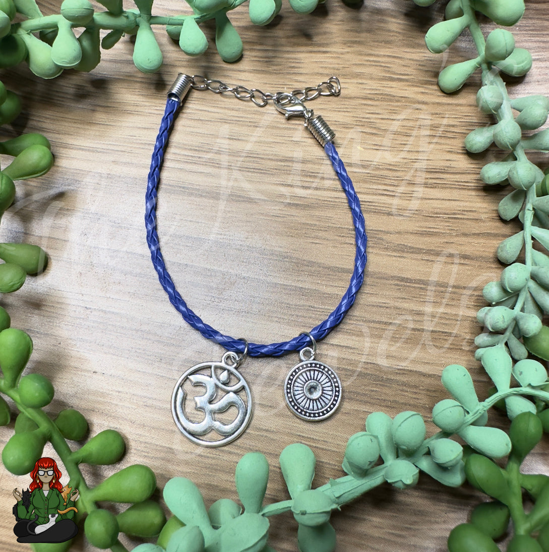 Olivia - 'Om' & Medallion Bracelet!