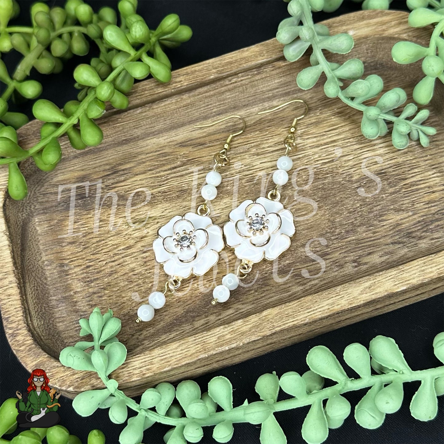 Amelia - Be the Light Flower Earrings!