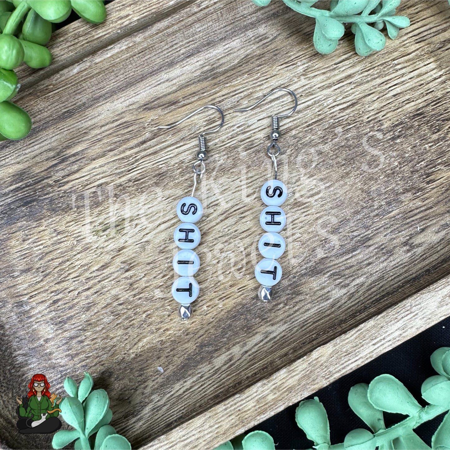 Samantha - Swear Jar Earrings!