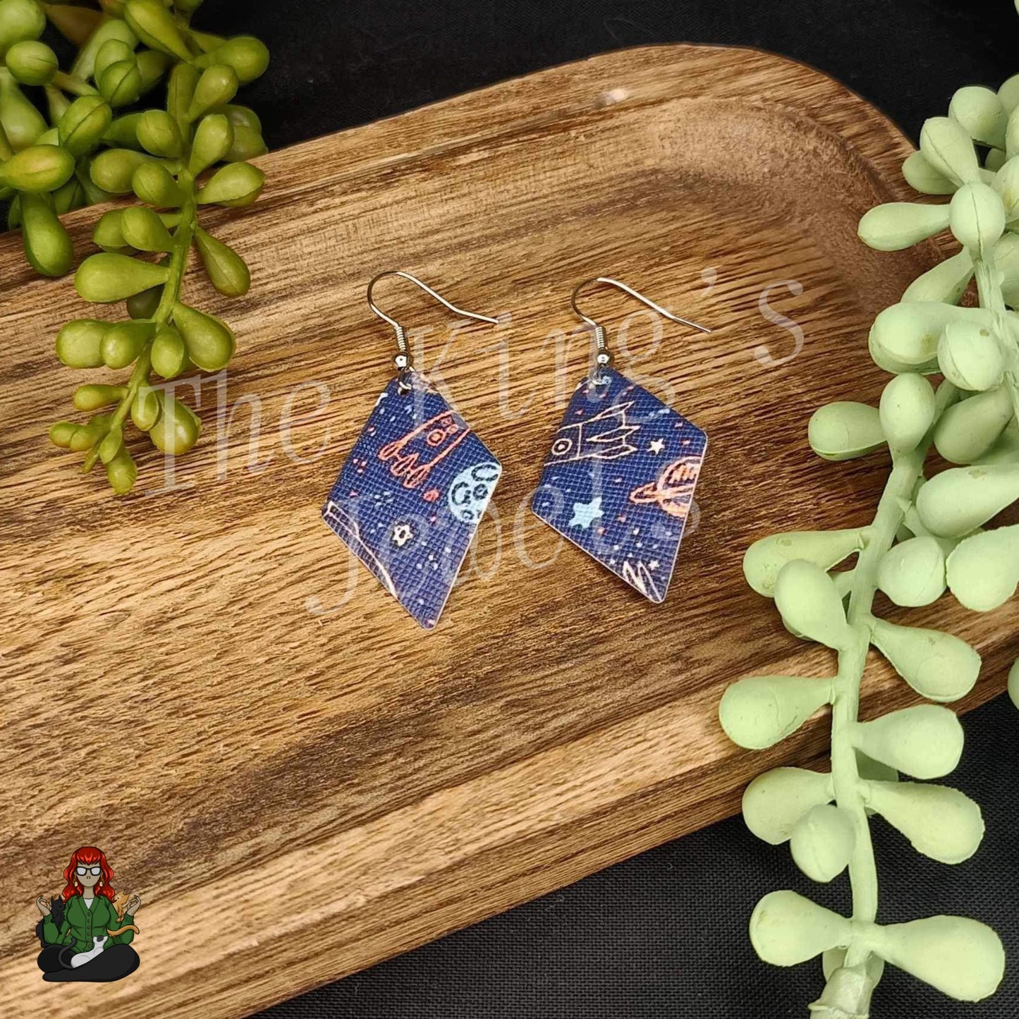 Belle - Space Cadet Kids Earrings!