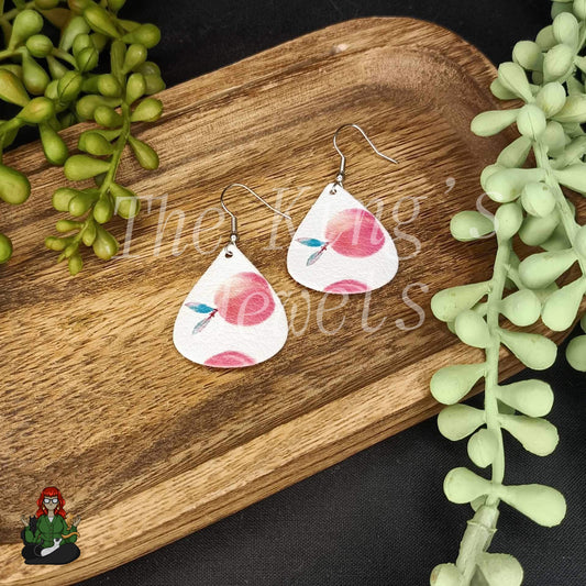 Rose - Peach Earrings!