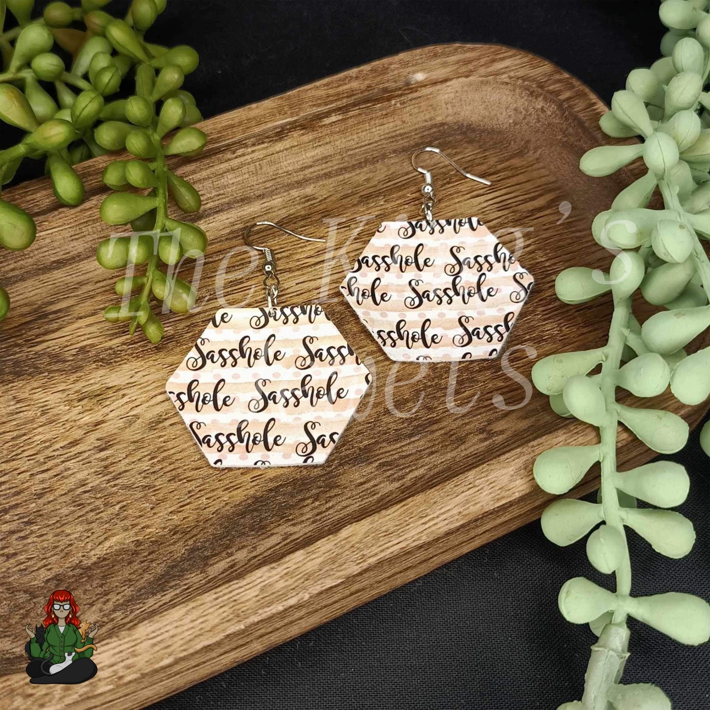 'Sasshole' Earrings!