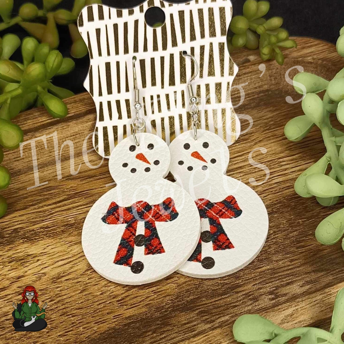 Snowmen Cut Earrings!