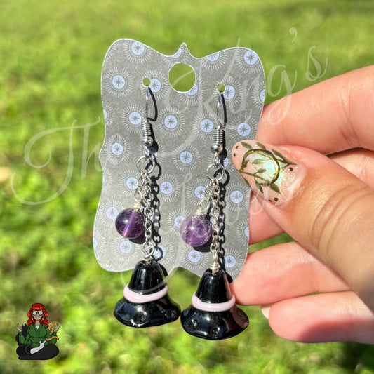 Gladys - Witch Hat Earrings!