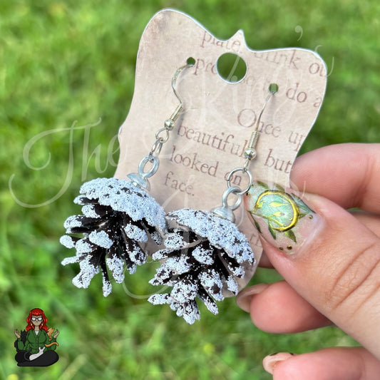 LeonaRae - Pinecone Earrings!