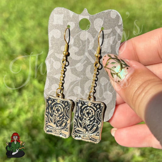 Gladys - The Star Tarot Card Earrings!