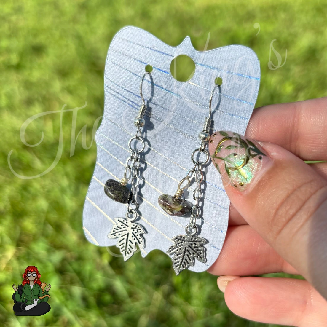 Gladys - Maple Leaf Earrings!