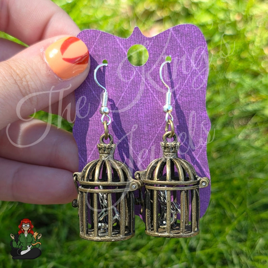 LeonaRae - Birdcage Earrings!