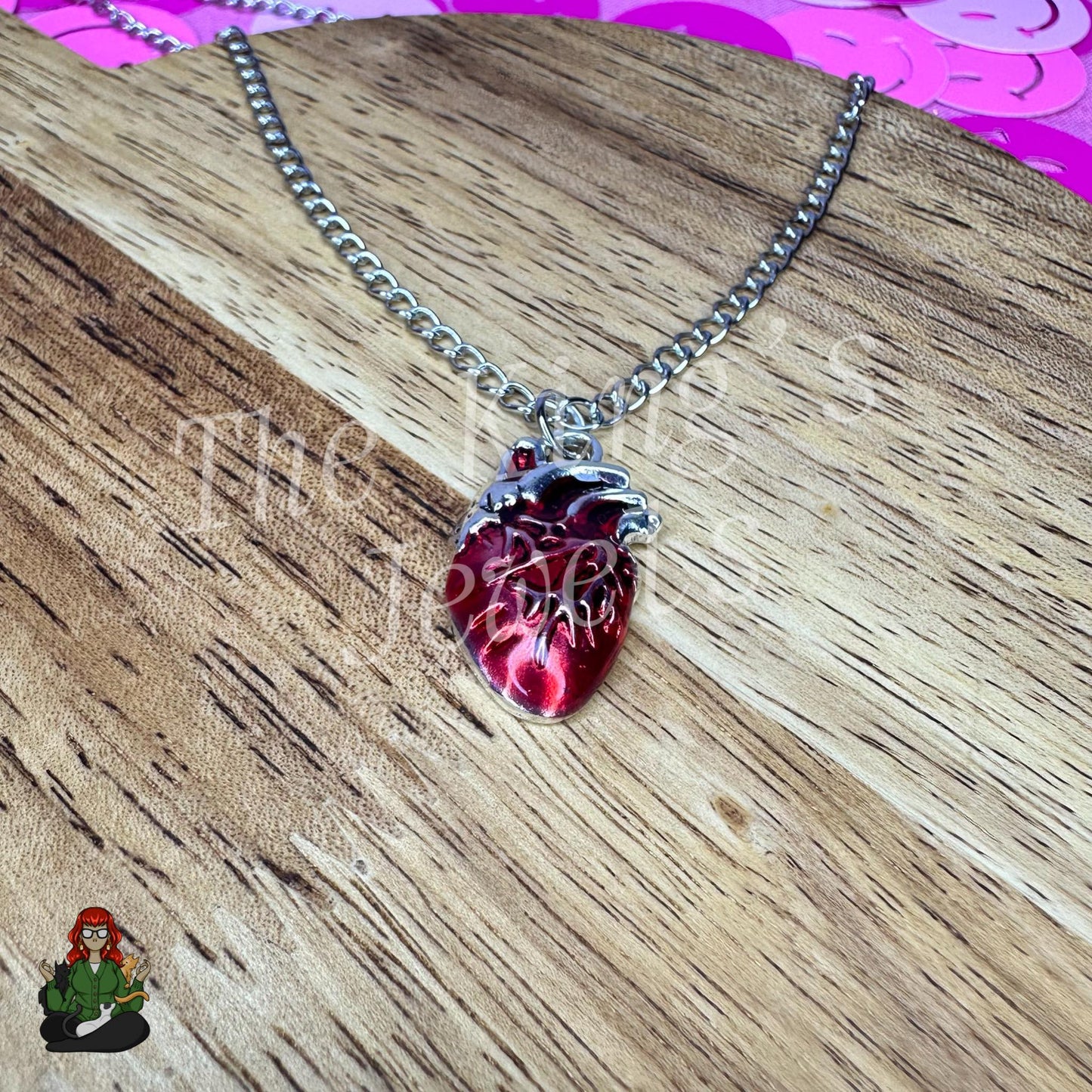 Ella - Anatomical Heart Necklace!