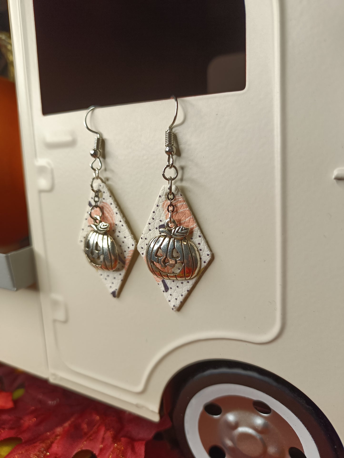 Belle - Pumpkin Earrings!